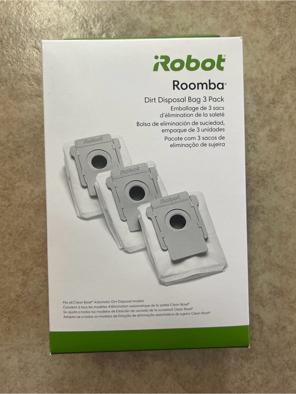iRobot Roomba Dirt Disposal Bags - White (3 Pack),